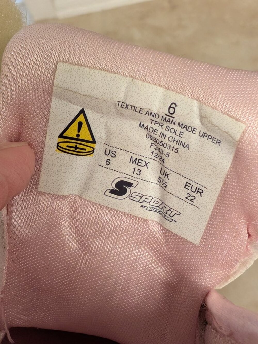 Entire Closet $5! S Sport by Skechers Toddler Girl Lexi Light Up Pink Glitter - Picture 11 of 12
